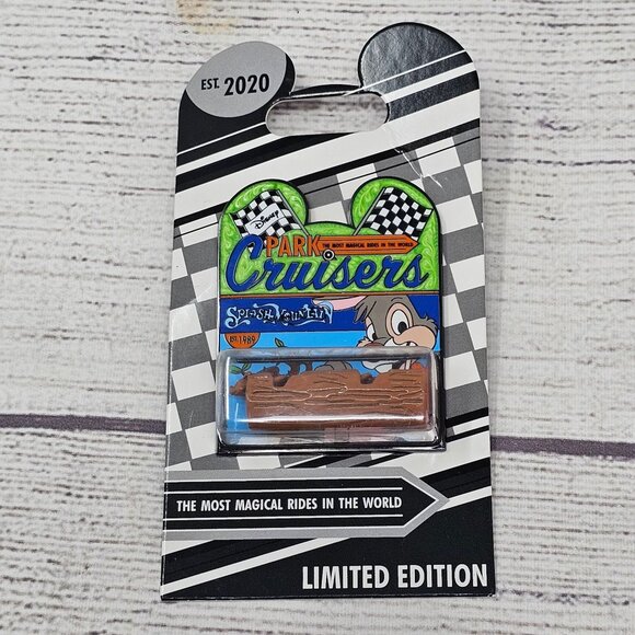 NEW! Disney Splash Mountain Cruiser Pin New Limited Edition Ride Pin LE 2000 - Picture 1 of 3
